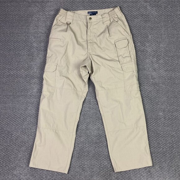 5.11 Tactical Series Taclite Pro Ripstop Cargo Pants Men's 34 x 30 Khaki - Picture 1 of 12